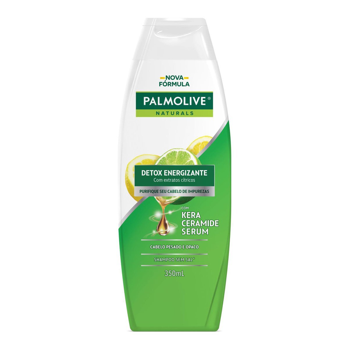 Shampoo Palmolive Naturals Detox Energizante Frasco 350ml