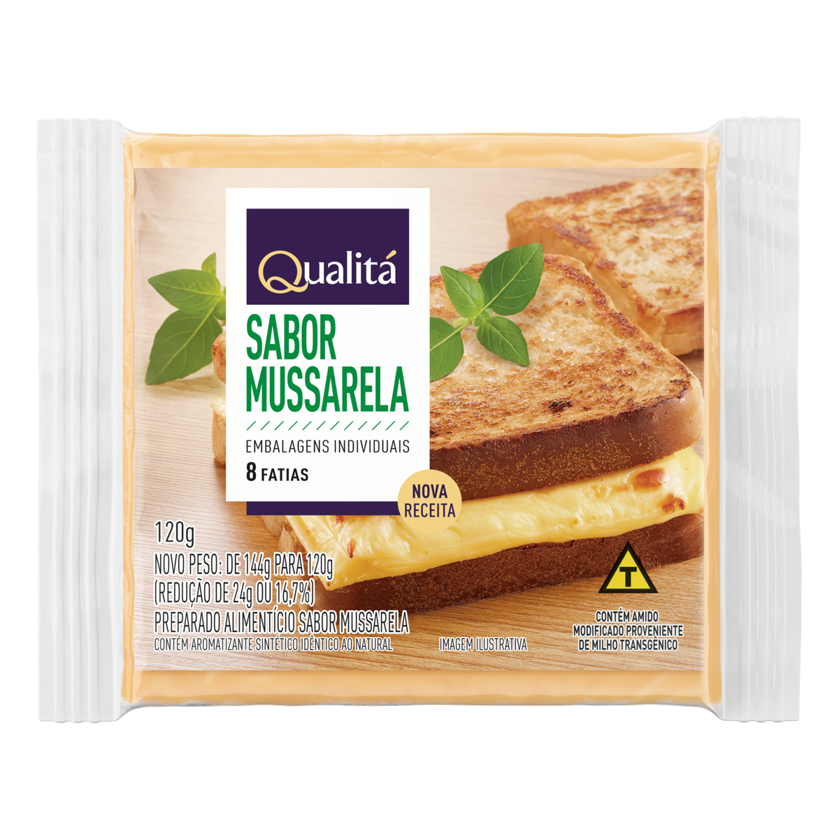Queijo Fundido Mussarela Qualitá 120g