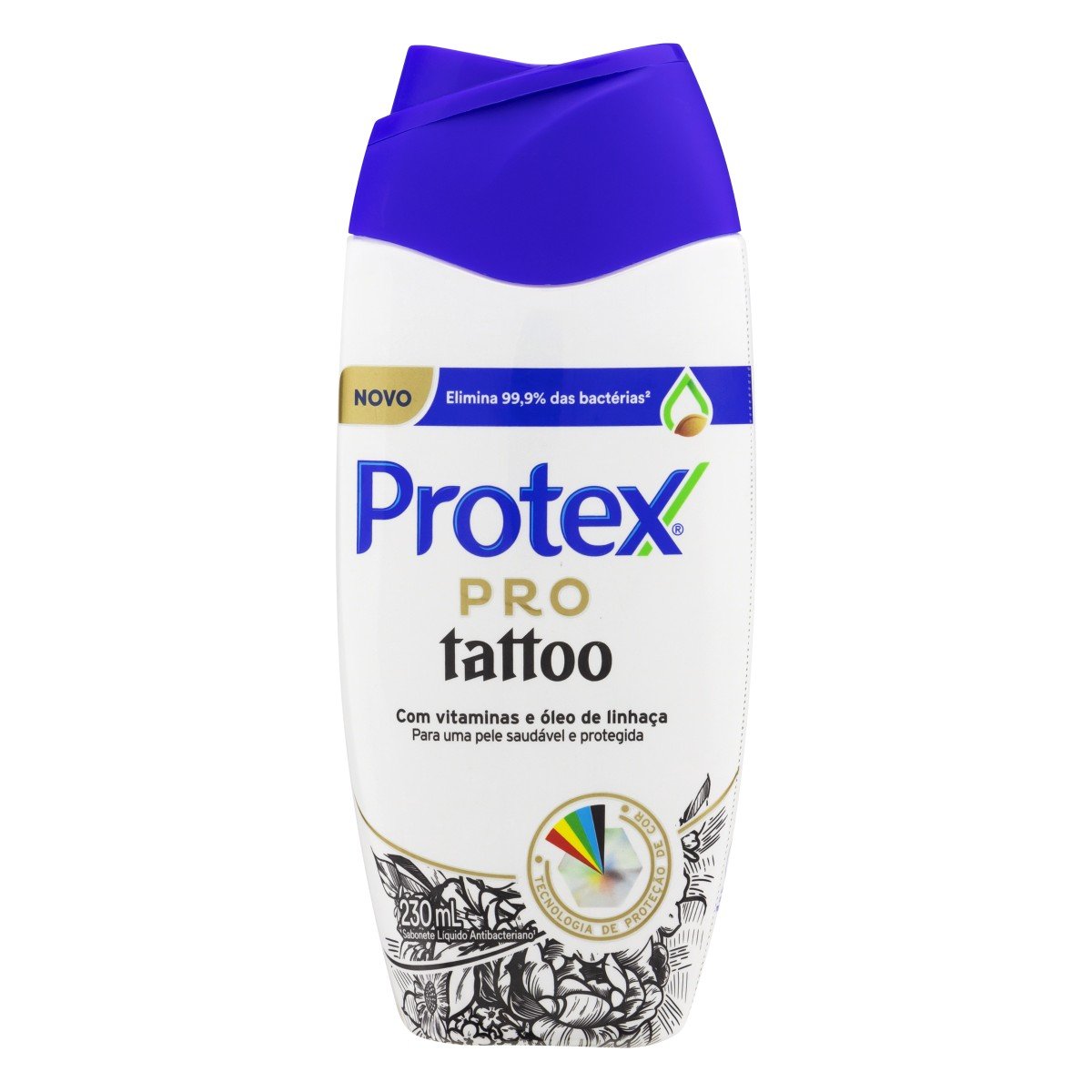 Sabonete Líquido Antibacteriano Protex Pro Tattoo Frasco 230ml