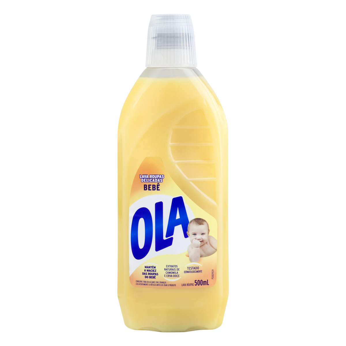 Lava-Roupas Líquido Ola Bebê Frasco 500ml