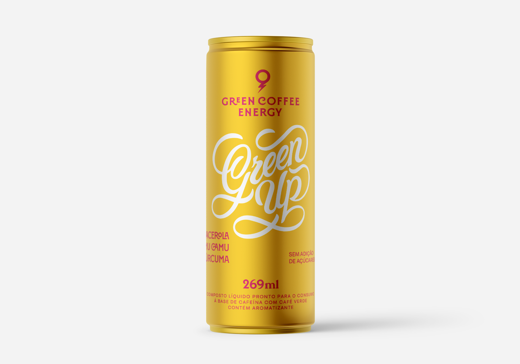 Energético Natural Green Up Acerola Camu Camu 269ml