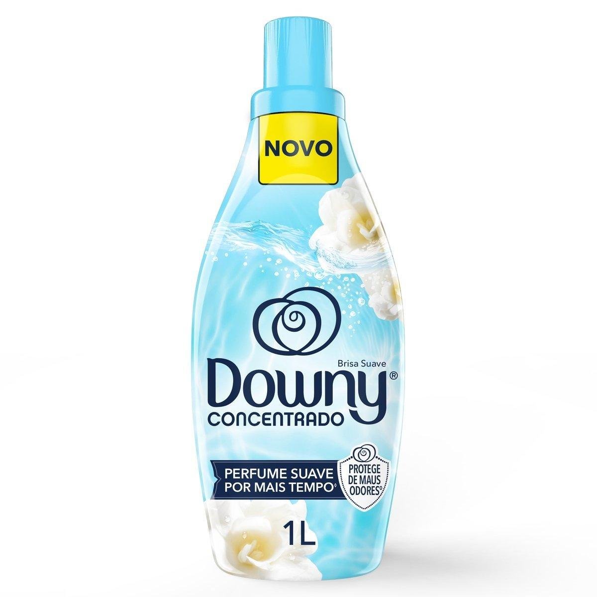 Amaciante de Roupa Concentrado Brisa Suave Downy Frasco 1l