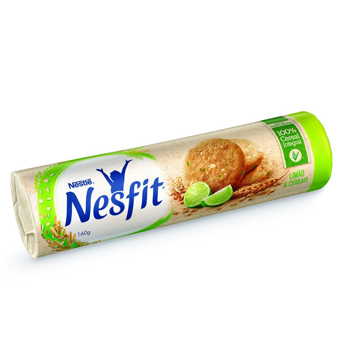 NESFIT Biscoito Limão e Cereais 160g
