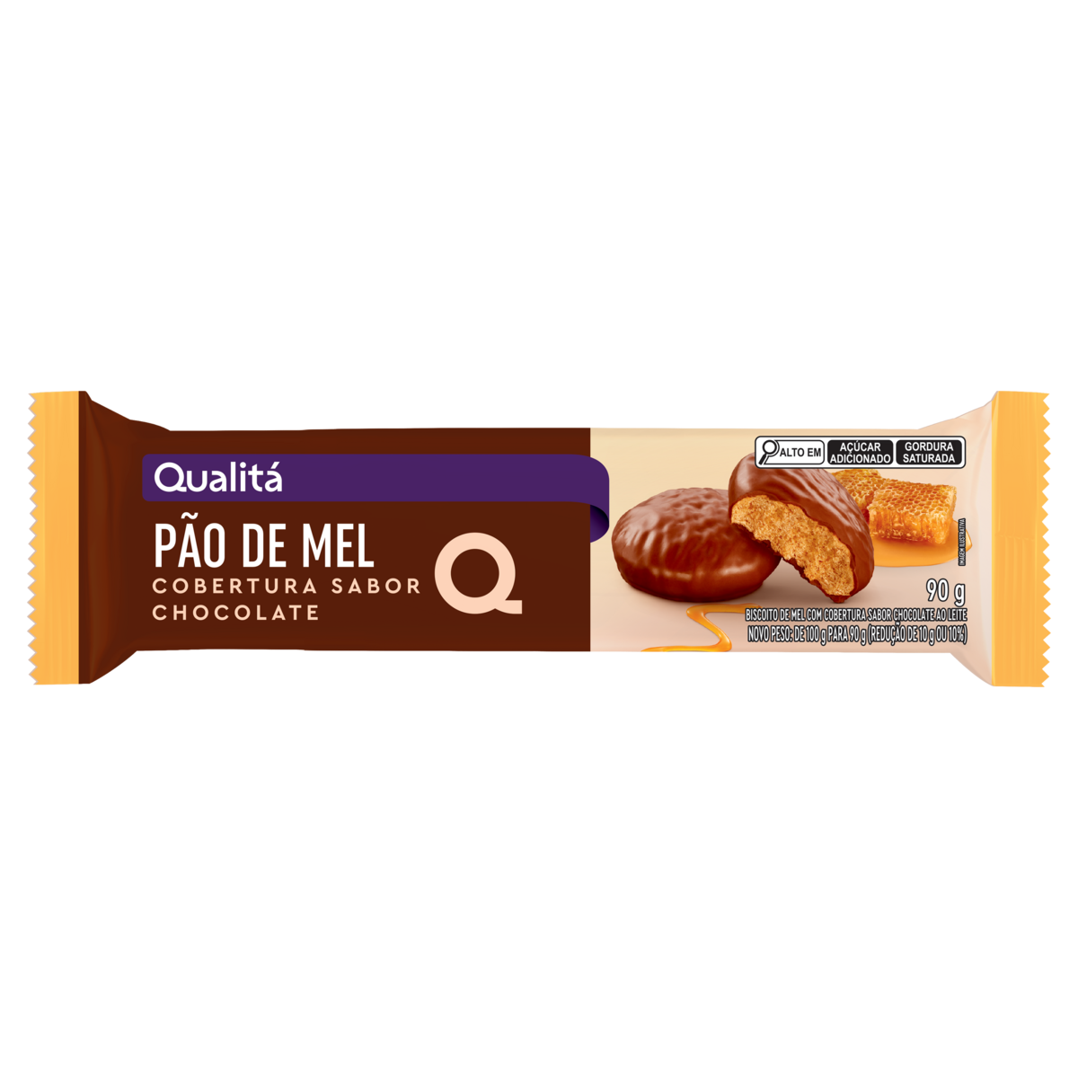 Pão de Mel Qualitá Pacote 90g