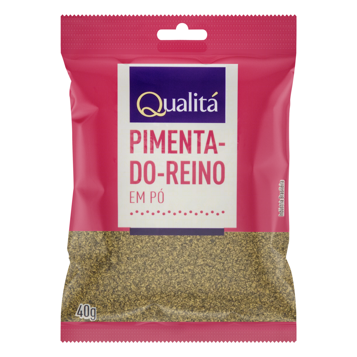 Pimenta-do-Reino Pó Qualitá Pacote 40g