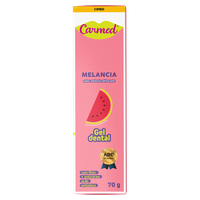 Gel Dental Infantil com Flúor Melancia Carmed Caixa 70g