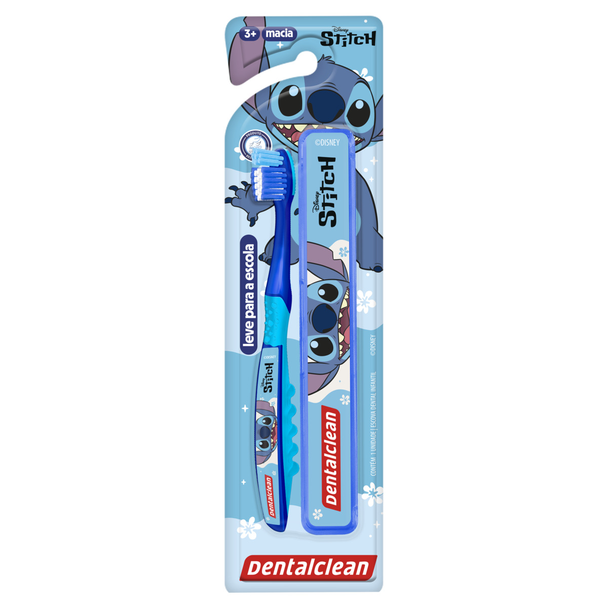 Escova Dental Infantil Macia Stitch Dentalclean