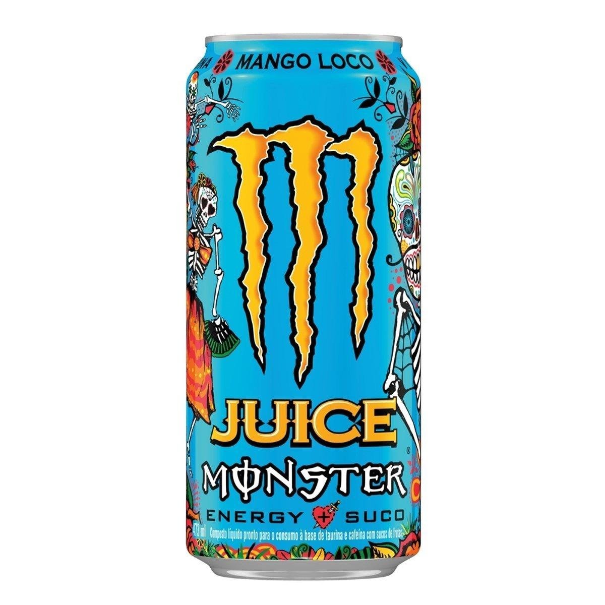 Energético Juice Monster Mango Loco Lata 473ml