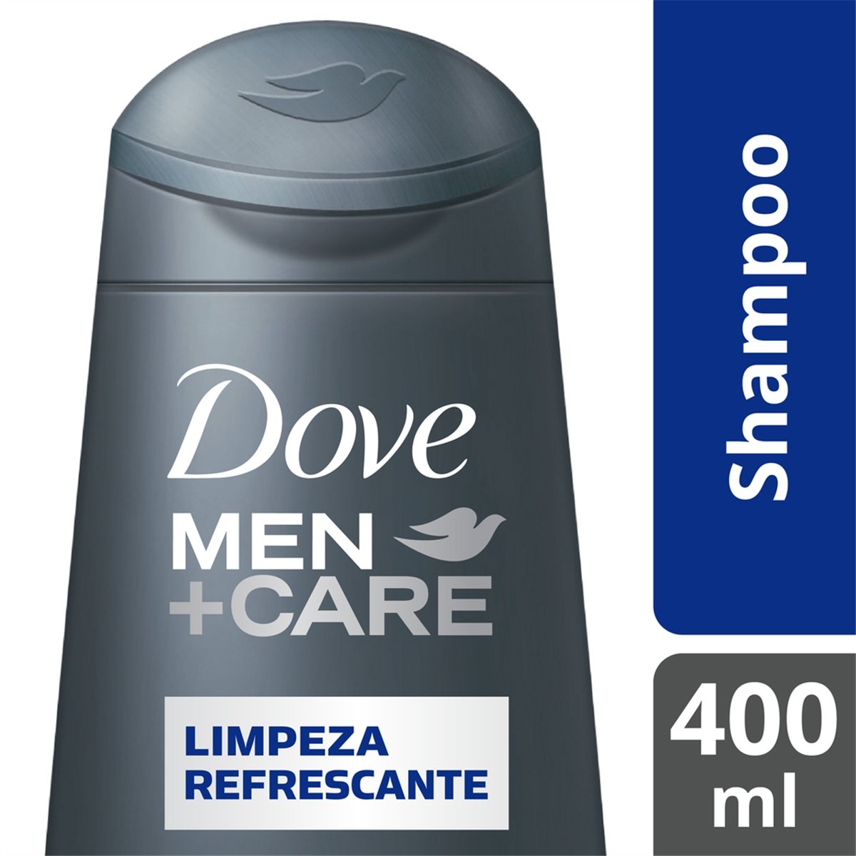 Shampoo Dove Men+Care Limpeza Refrescante Frasco 400ml