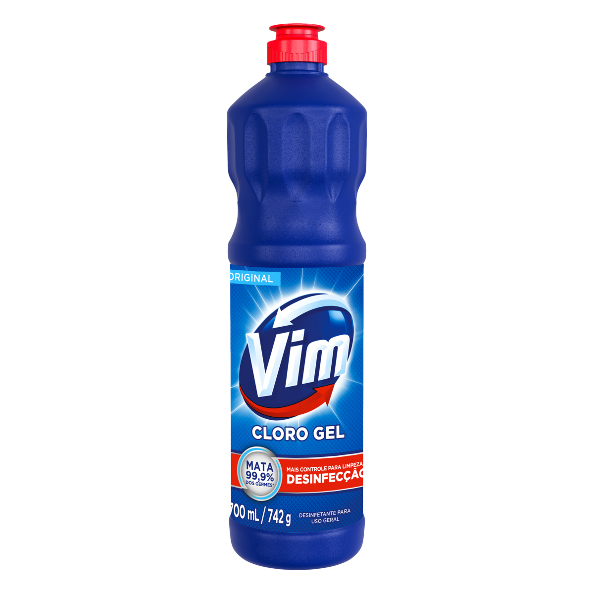 Desinfetante Uso Geral Cloro Gel Original Vim Squeeze 700ml