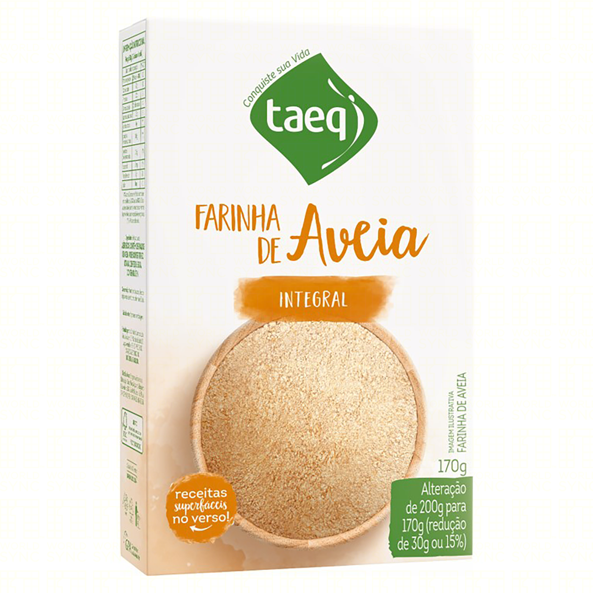Farinha de Aveia Taeq Caixa 170g
