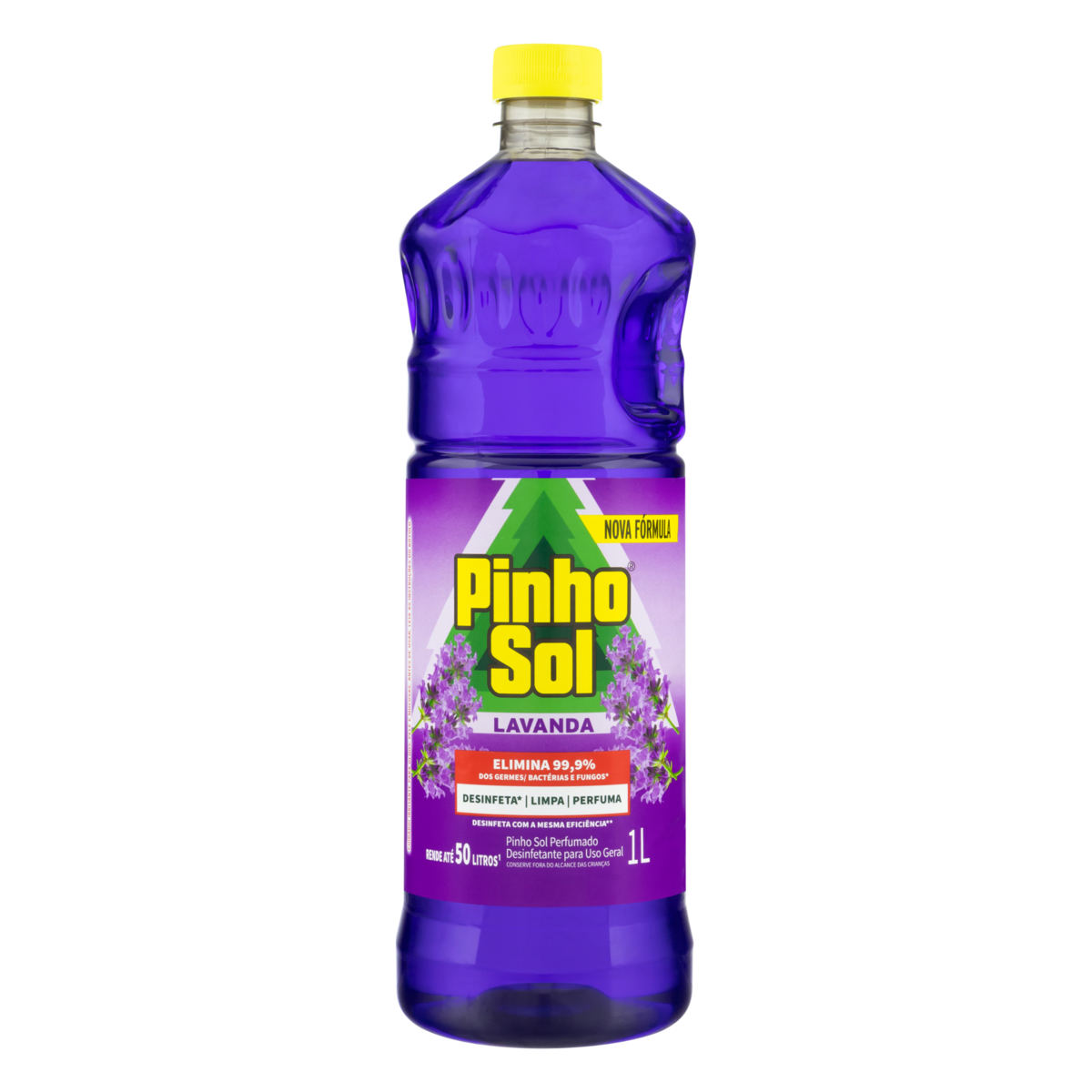 Desinfetante Uso Geral Lavanda Pinho Sol Frasco 1l