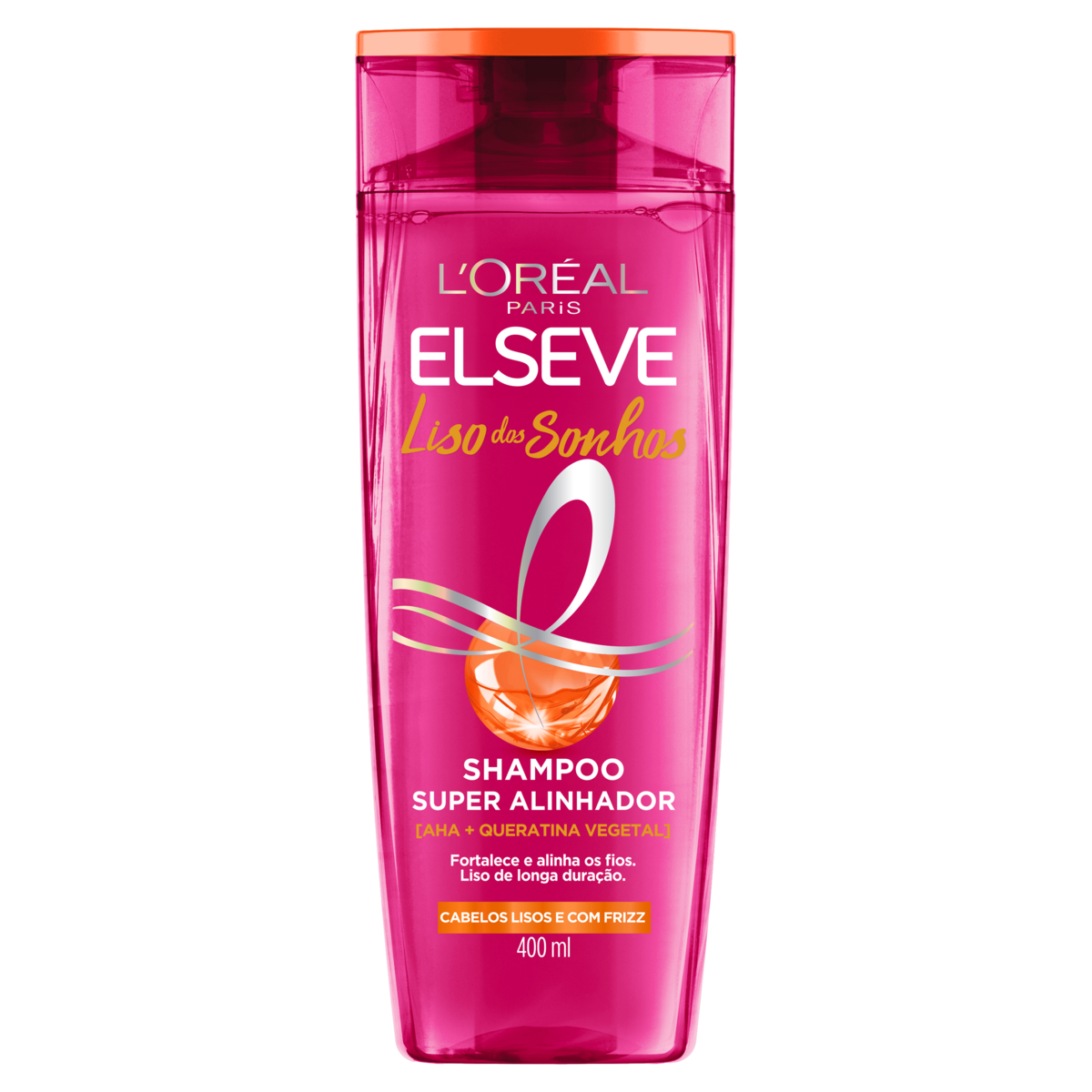 Shampoo Loréal Paris Elseve Liso dos Sonhos Frasco 400ml