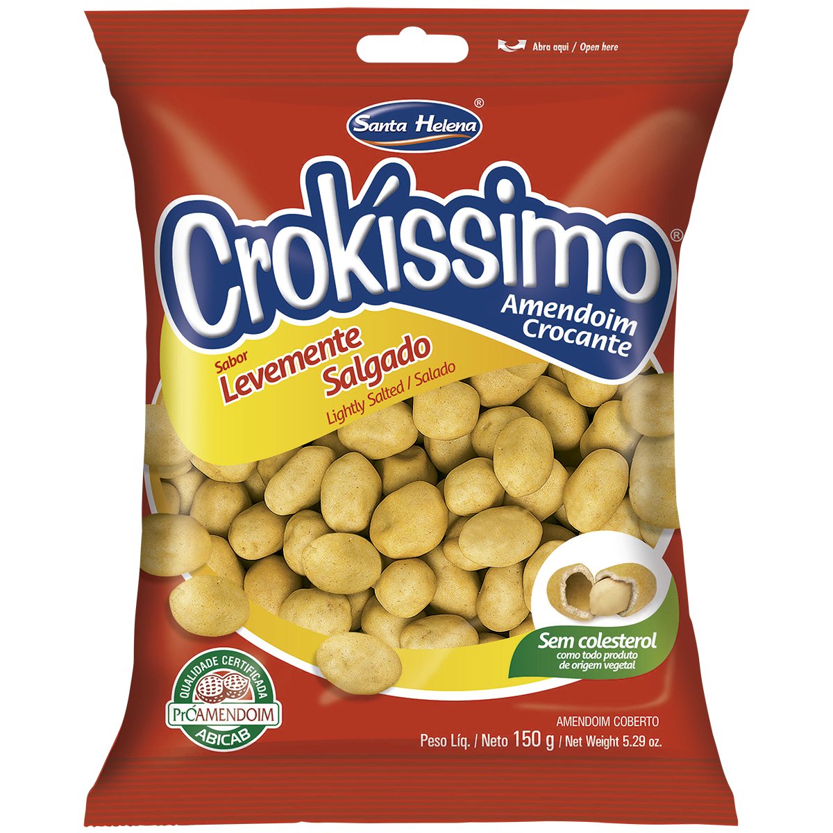 Amendoim Salgado CROKÍSSIMO Pacote 150g