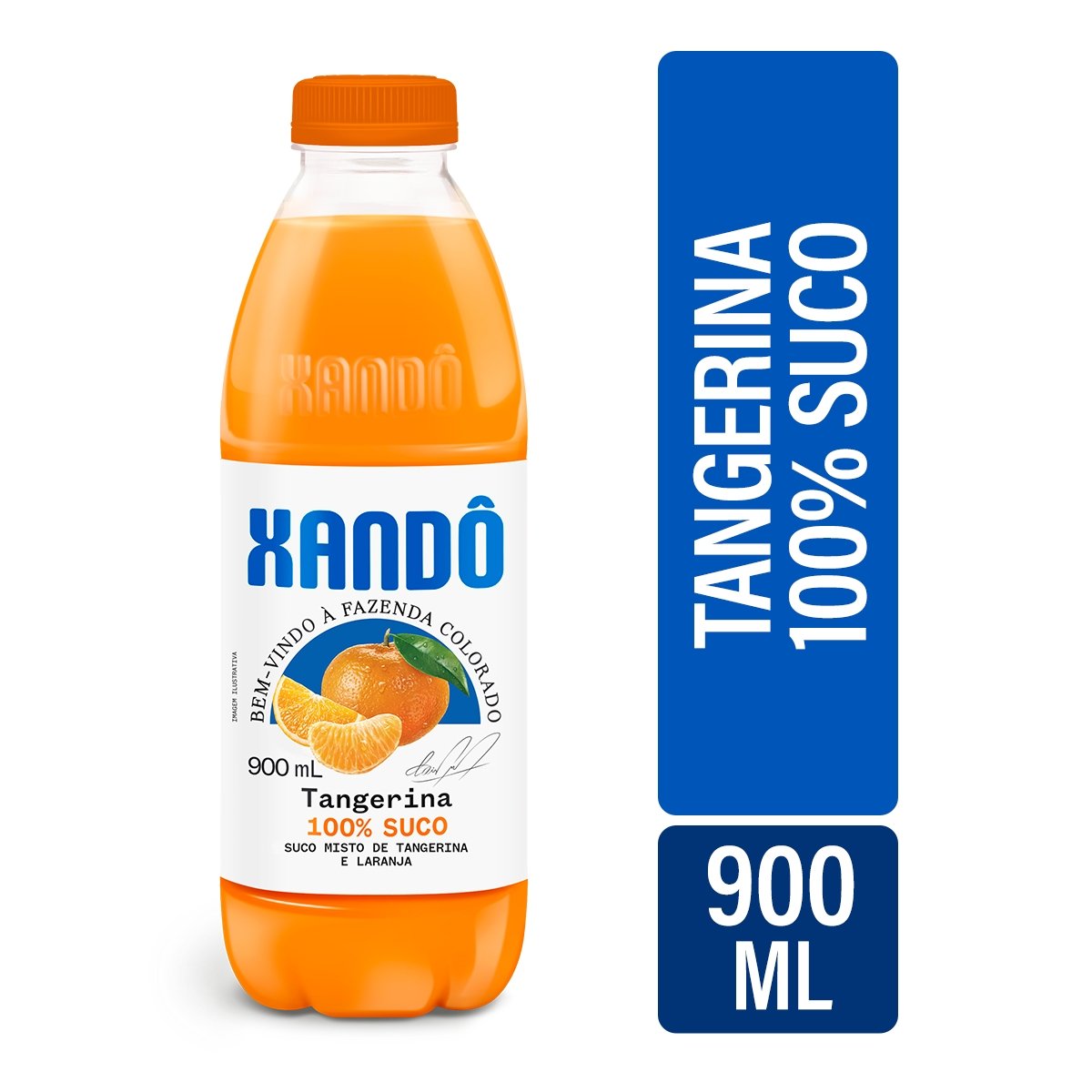 Suco Tangerina Xandô Garrafa 900ml