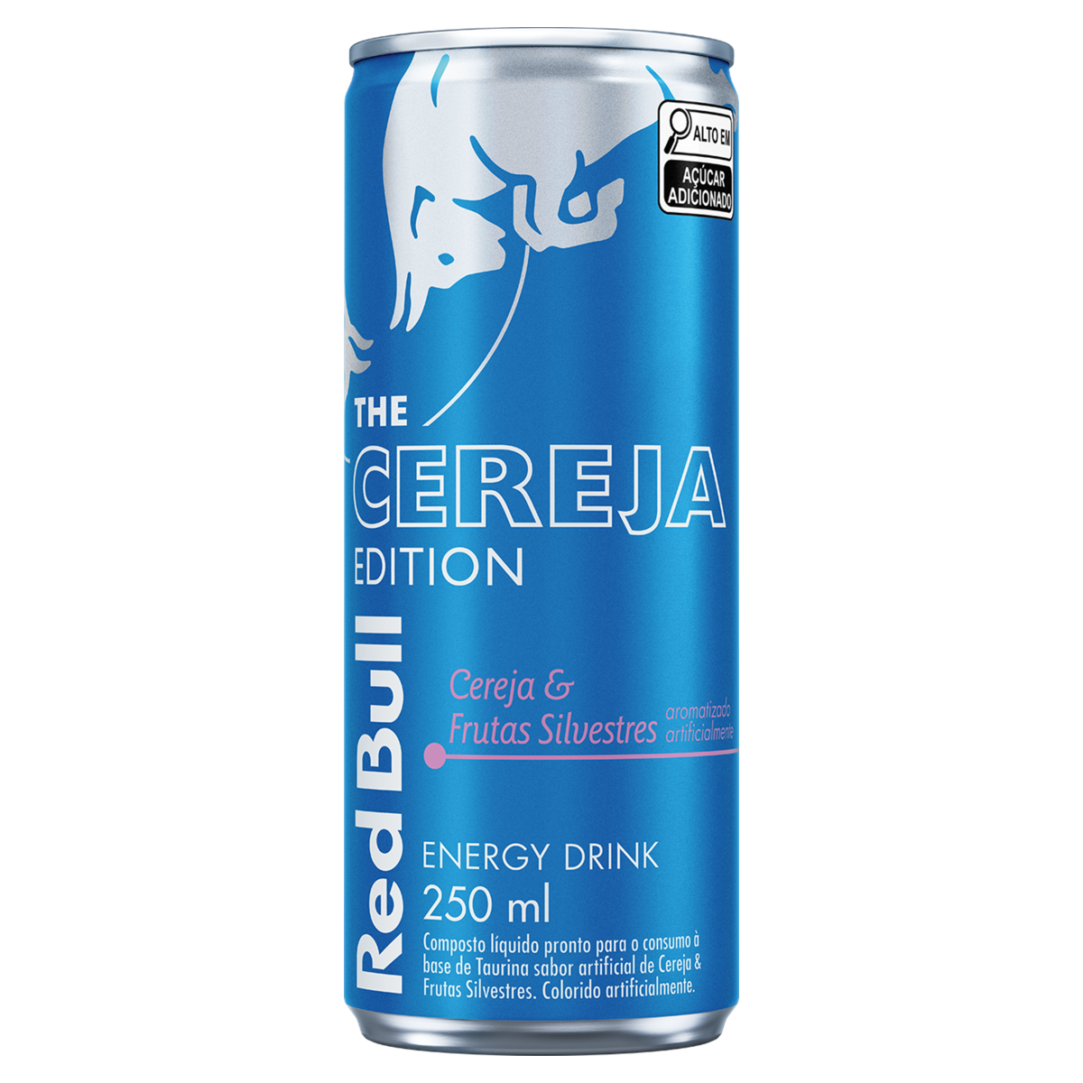 Energético Cereja e Frutas Silvestres Red Bull Lata 250ml The Winter Edition