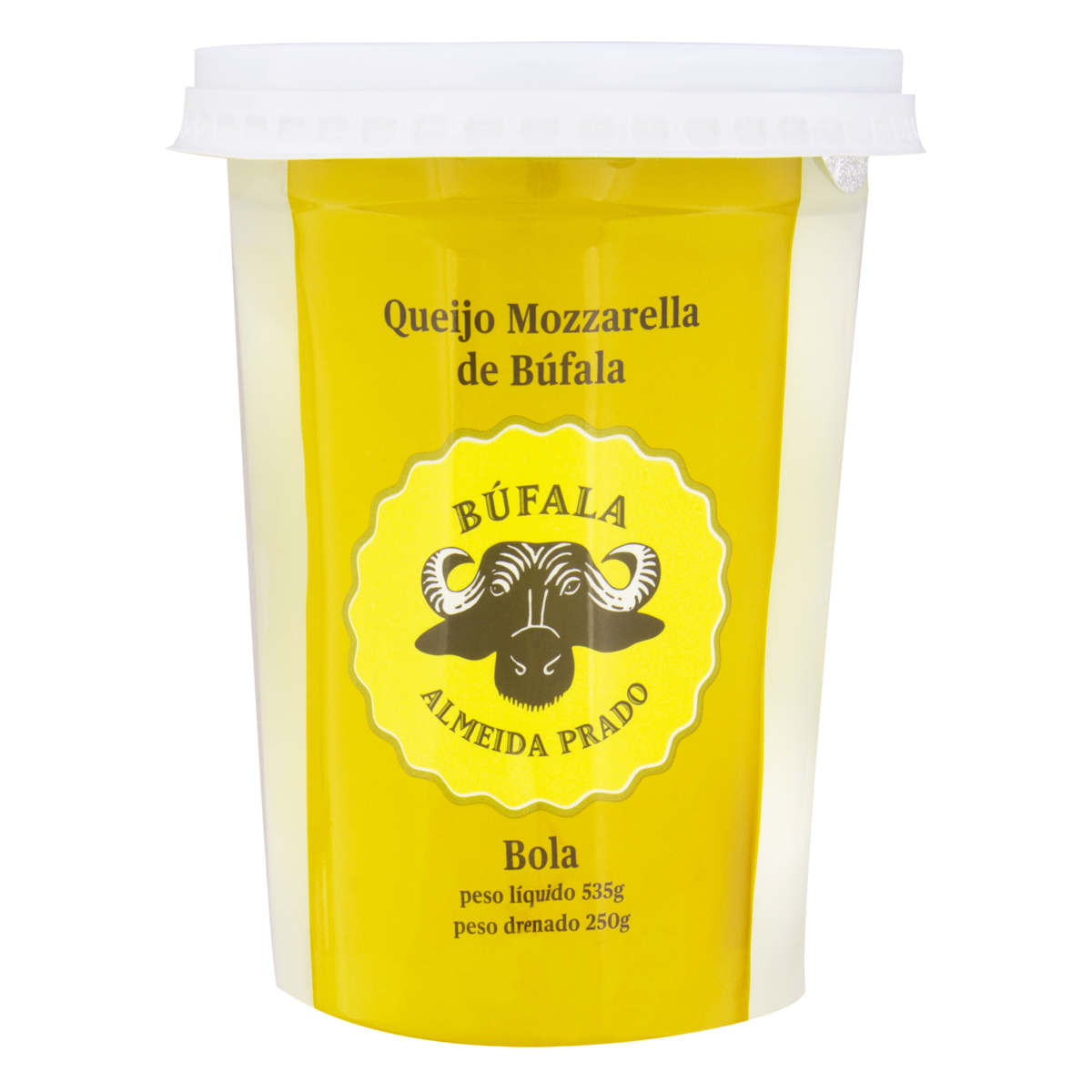 Queijo Mussarela de Búfala Bola Búfala Almeida Prado 250g