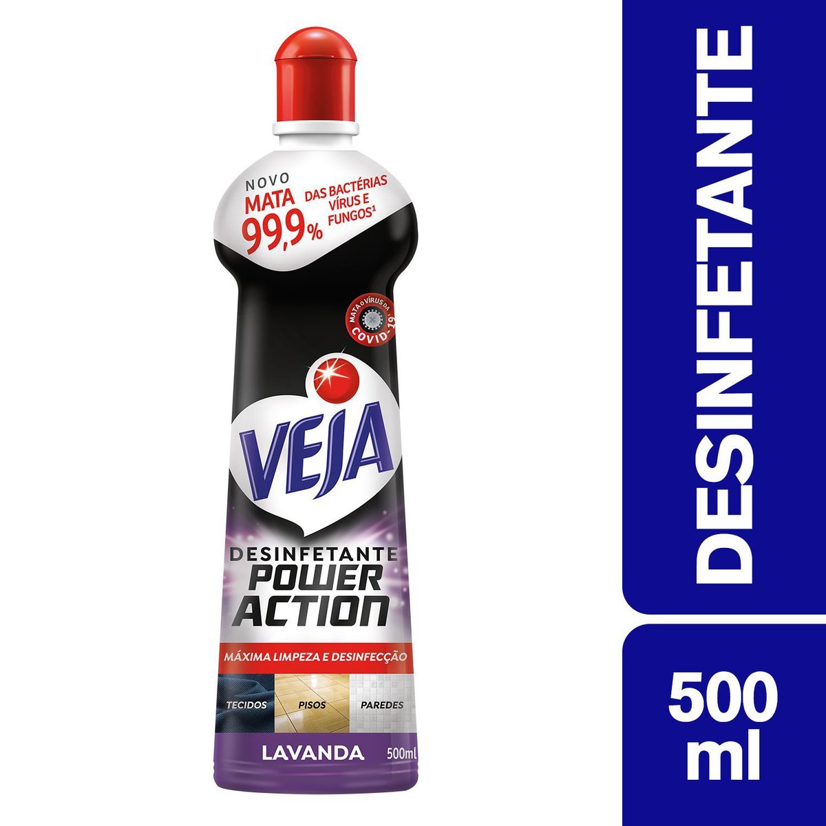 Desinfetante Lavanda Veja Power Action Squeeze 500ml