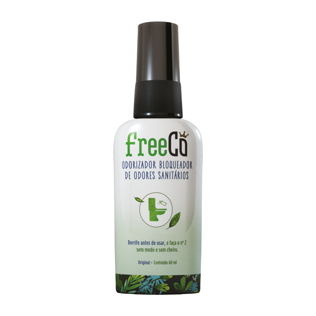 Odorizador Bloqueador de Odores Sanitários FREECO Original 60ML