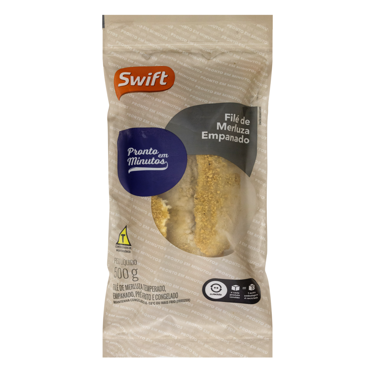 Filé de Merluza Empanado Swift 500g