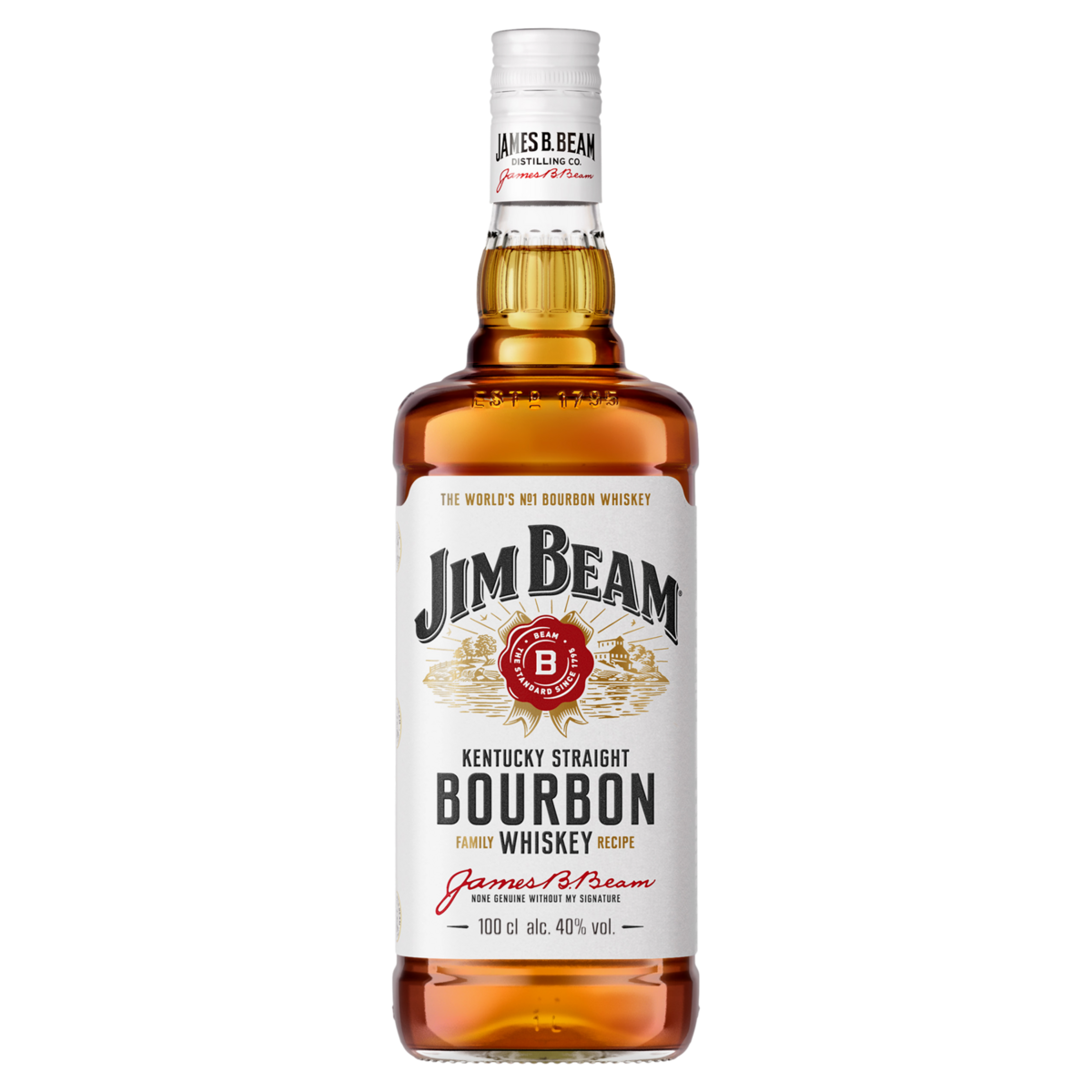 Whiskey Bourbon Americano Jim Beam White 1L