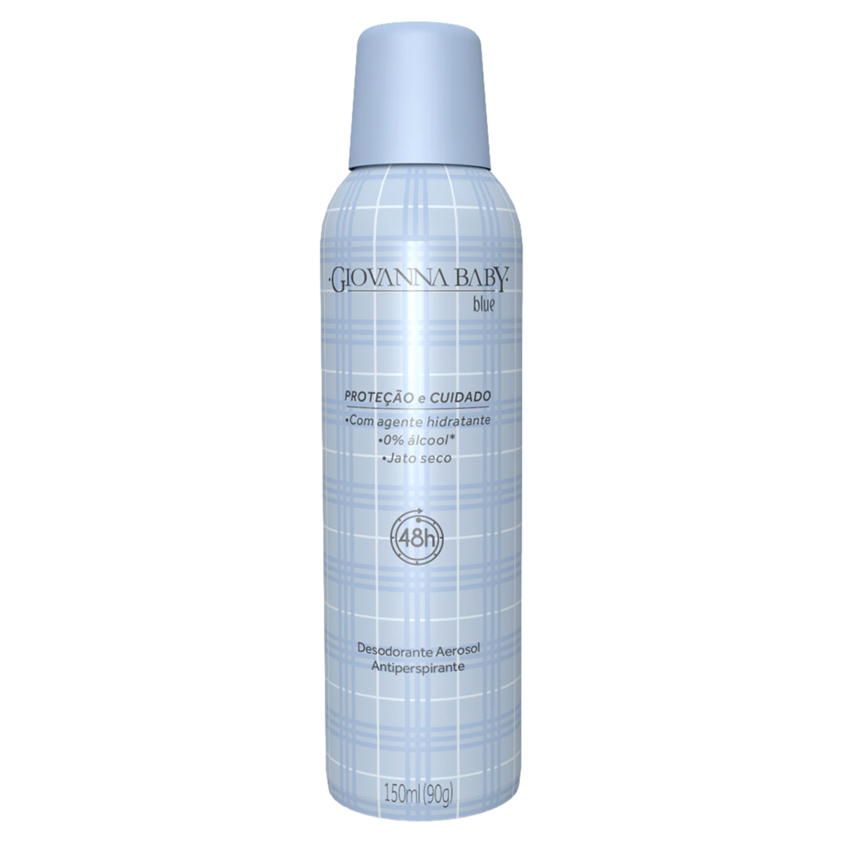 Desodorante Aerossol Antiperspirante Blue Giovanna Baby 150ml Spray