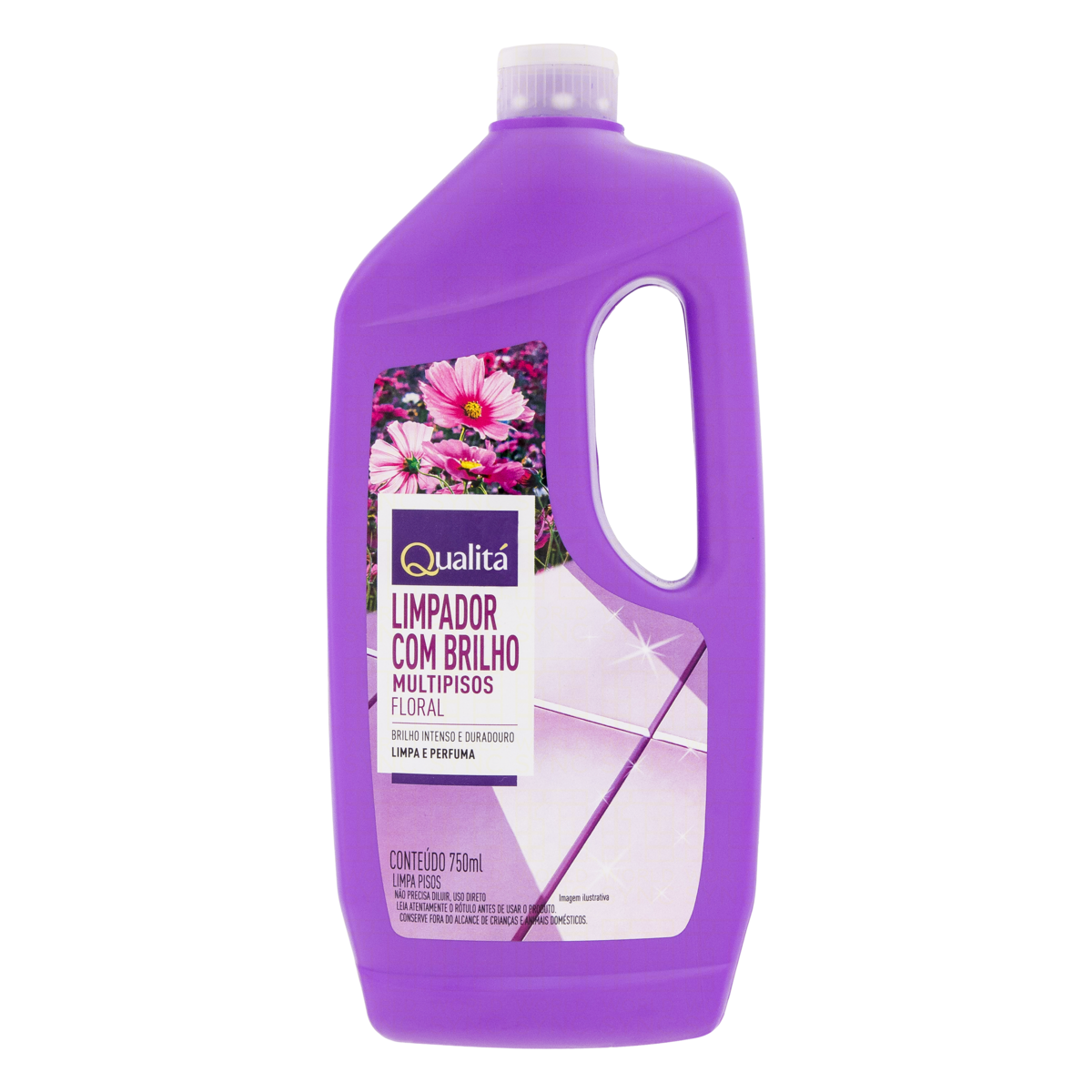 Limpador Multipisos Floral Qualitá Squeeze 750ml