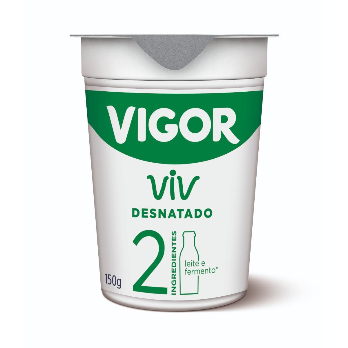 Iogurte Desnatado Vigor Viv Copo 150g