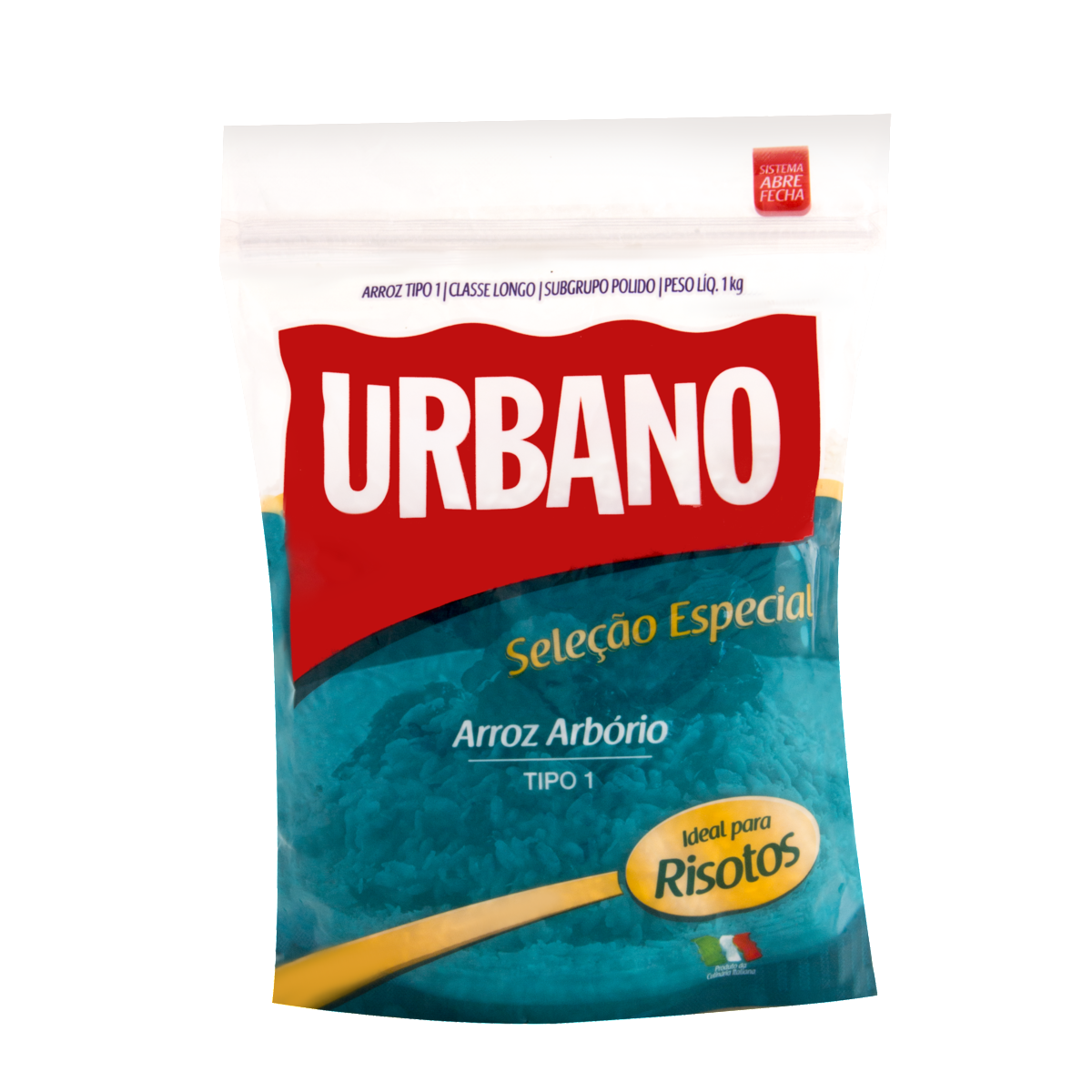 Arroz Arbório Tipo 1 Urbano Pacote 1Kg