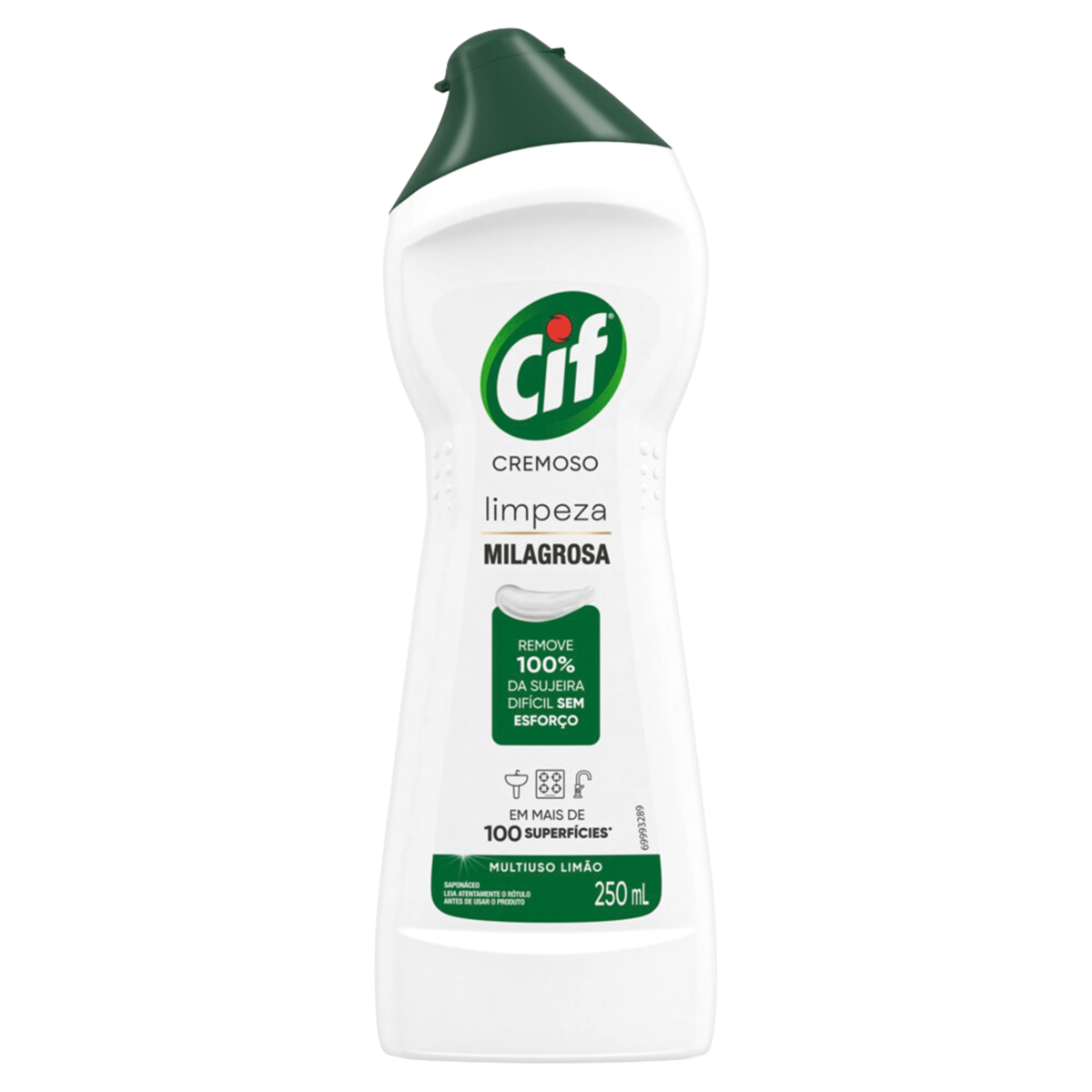 Cif Cremoso Limpeza Milagrosa Limão Para Casa 250 Ml