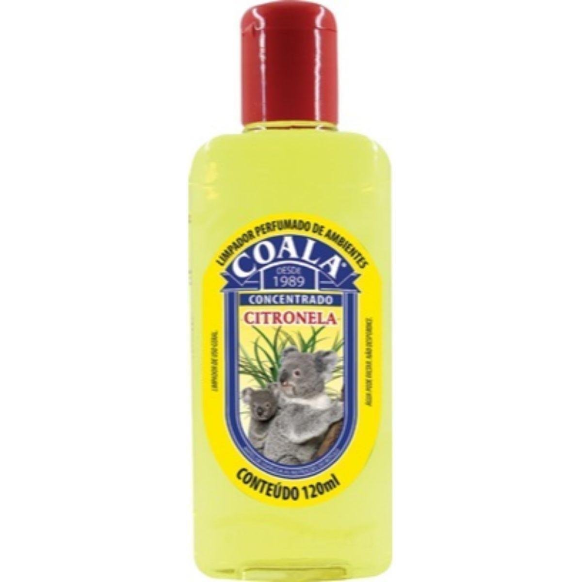 Limpador Perfumado Concentrado Citronela Coala Squeeze 120ml