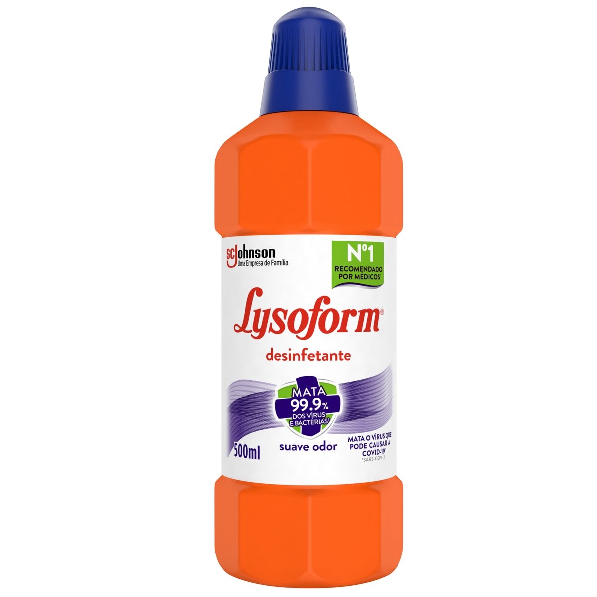Desinfetante Suave Odor Lysoform Frasco 500ml