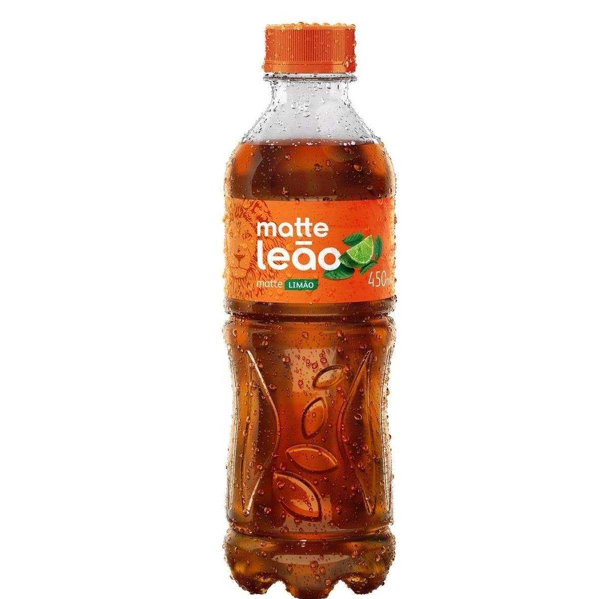 Chá Mate Limão Matte Leão Garrafa 450ml