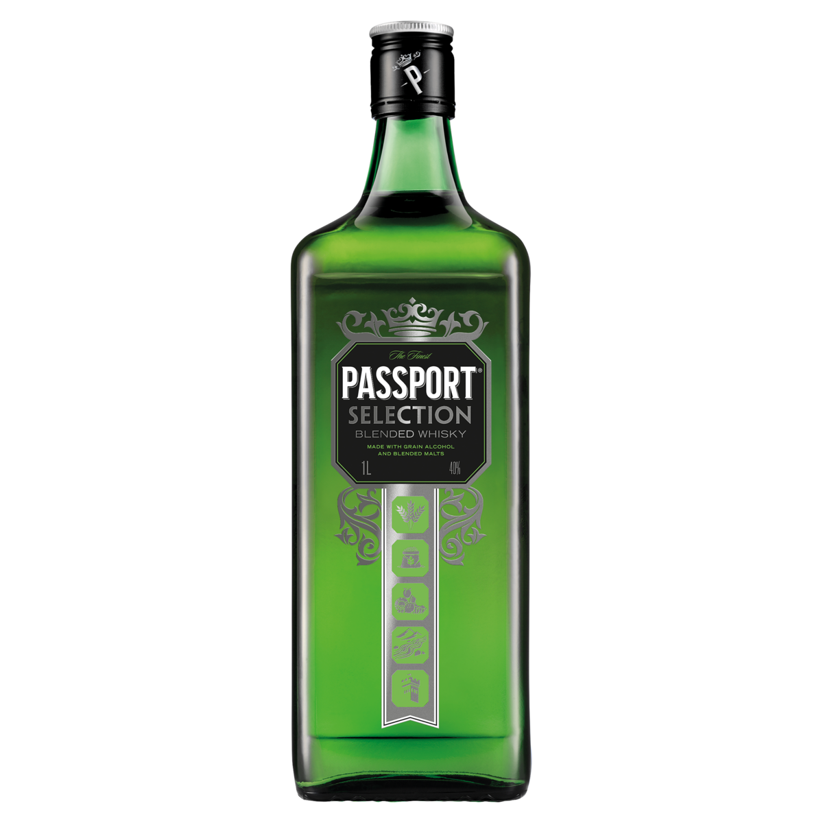 Whisky Escocês Blended Passport Garrafa 1l
