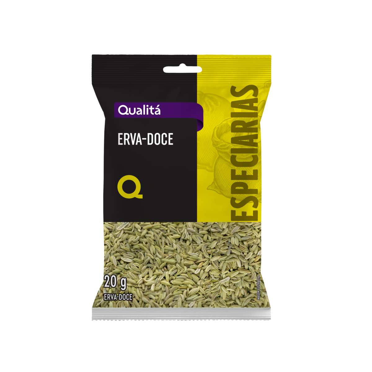 Erva-Doce Qualitá Pacote 20g