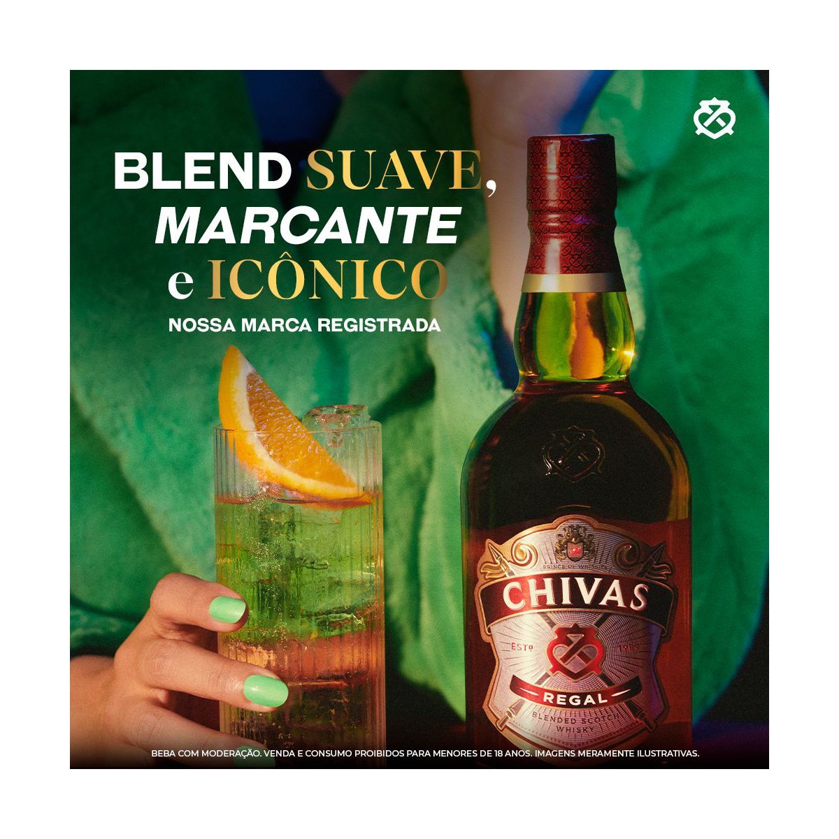 Whisky Chivas Regal 12 anos Escocês - 750 ml | Extra Mercado