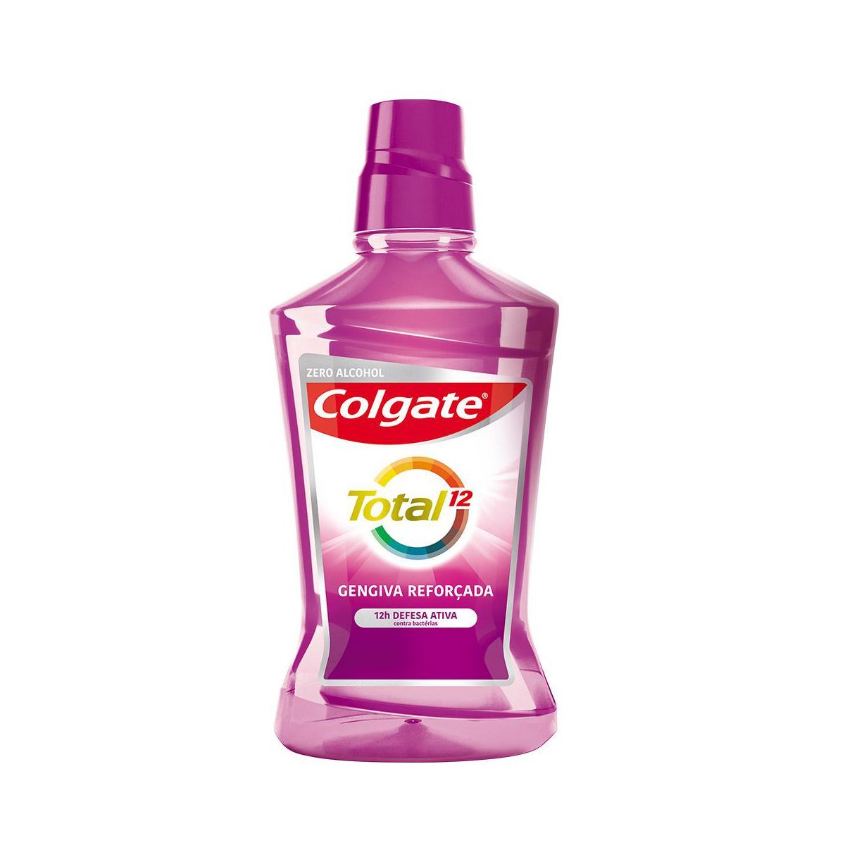 Enxaguante Bucal Antibacteriano Zero Álcool Colgate Total 12 Gengiva Reforçada Frasco 500ml