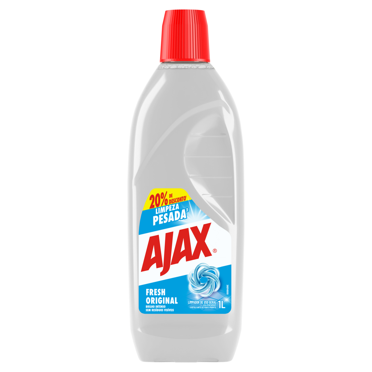 Limpador Uso Geral Ajax Fresh Original Frasco 1l Grátis 20% de Desconto