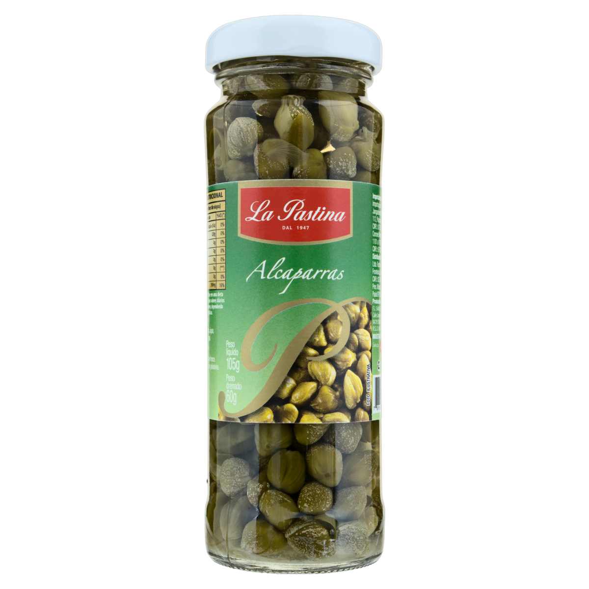Alcaparra Espanhola LA PASTINA Vidro 60g