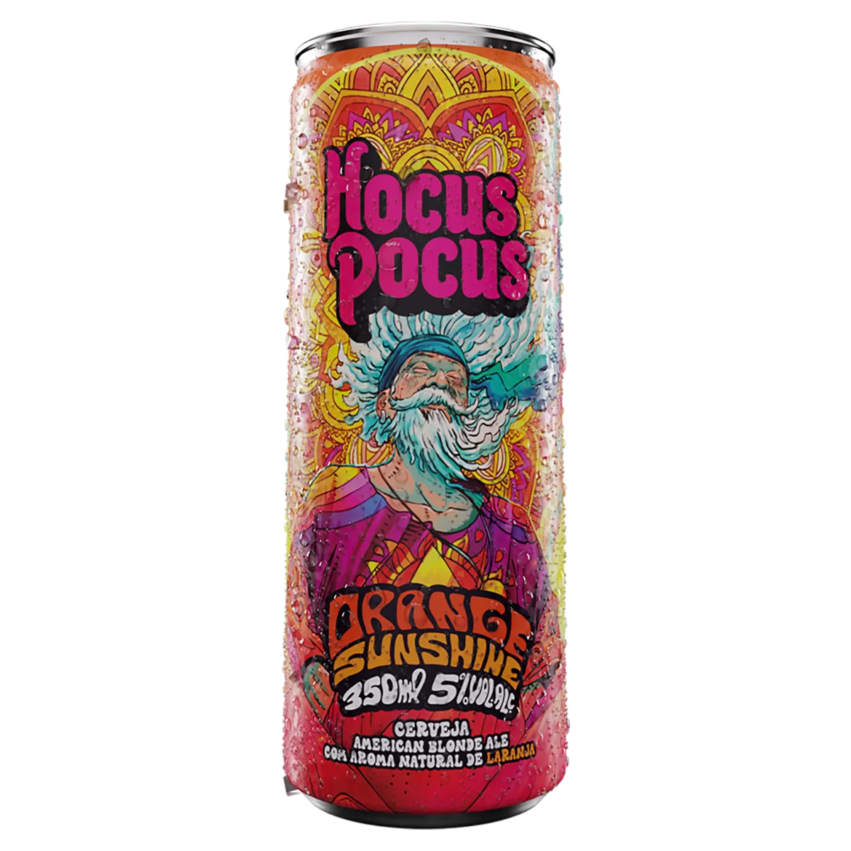 Cerveja American Blond Ale Orange Sunshine Hocus Pocus Lata 350ml