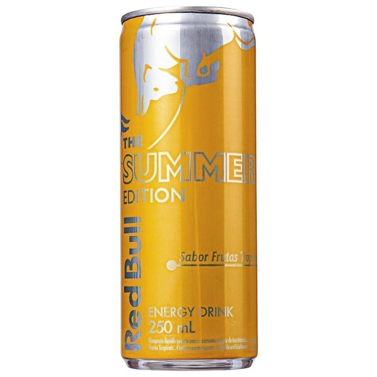 Energético Frutas Tropicais Red Bull Lata 250ml The Tropical Edition