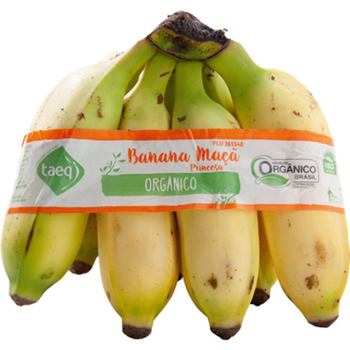 Banana Maçã TAEQ 600g (Aprox. 5 a 6 Unid)