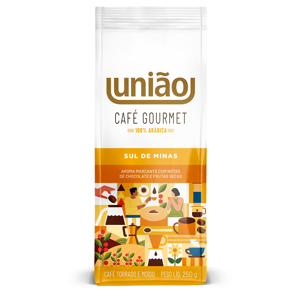 Café União Gourmet Sul De Minas 250g