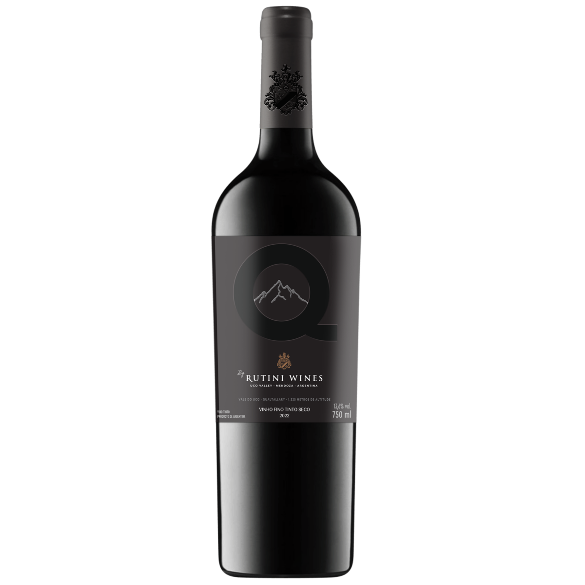 Vinho Tinto Argentino Qualita Rutini Gualtallary 750ml