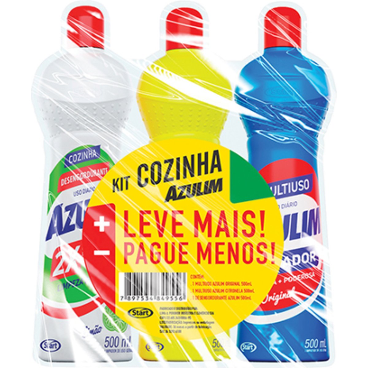 Kit Cozinha Azulim - Multiuso + Desengordurante