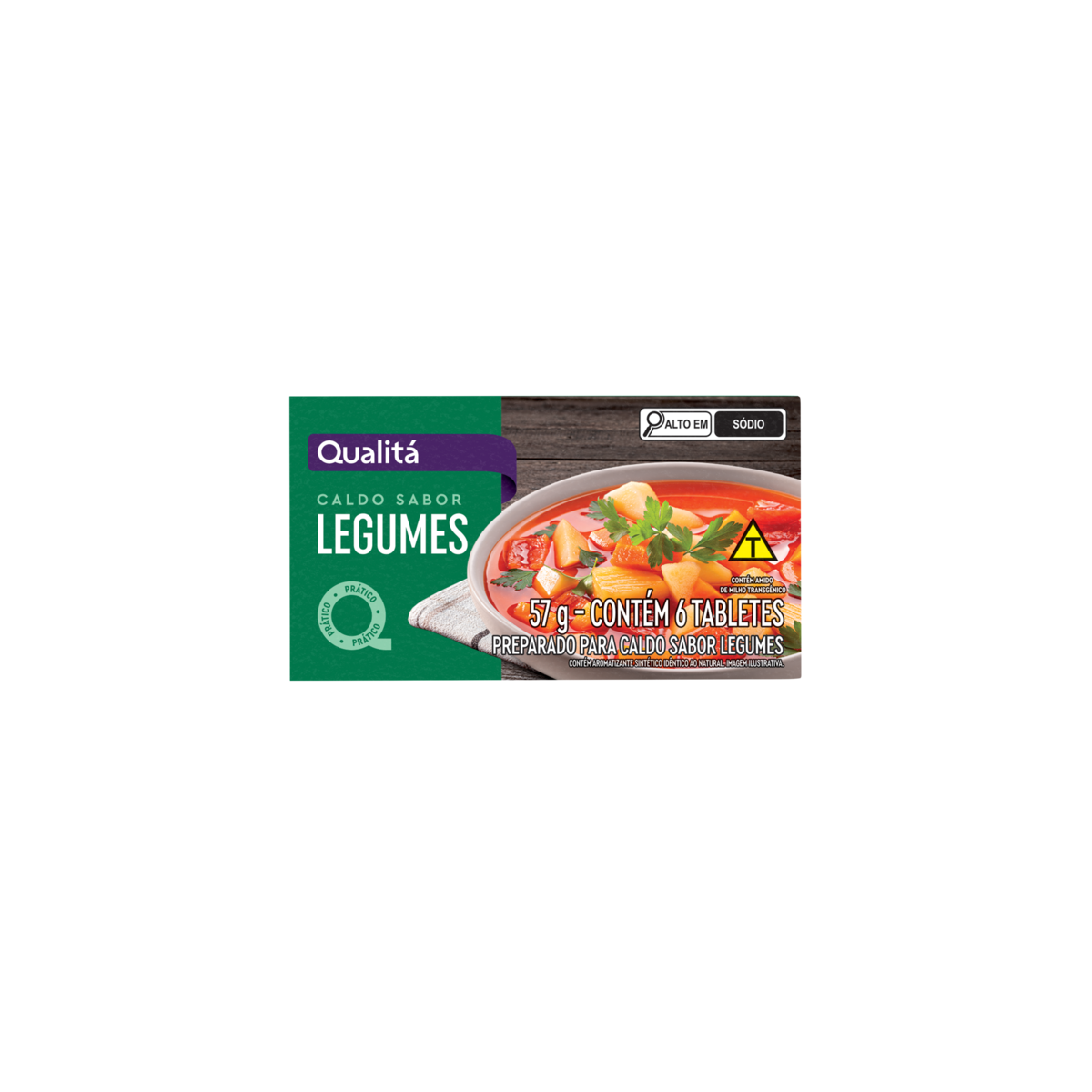 Caldo Sabor Legumes QUALITÁ 57g
