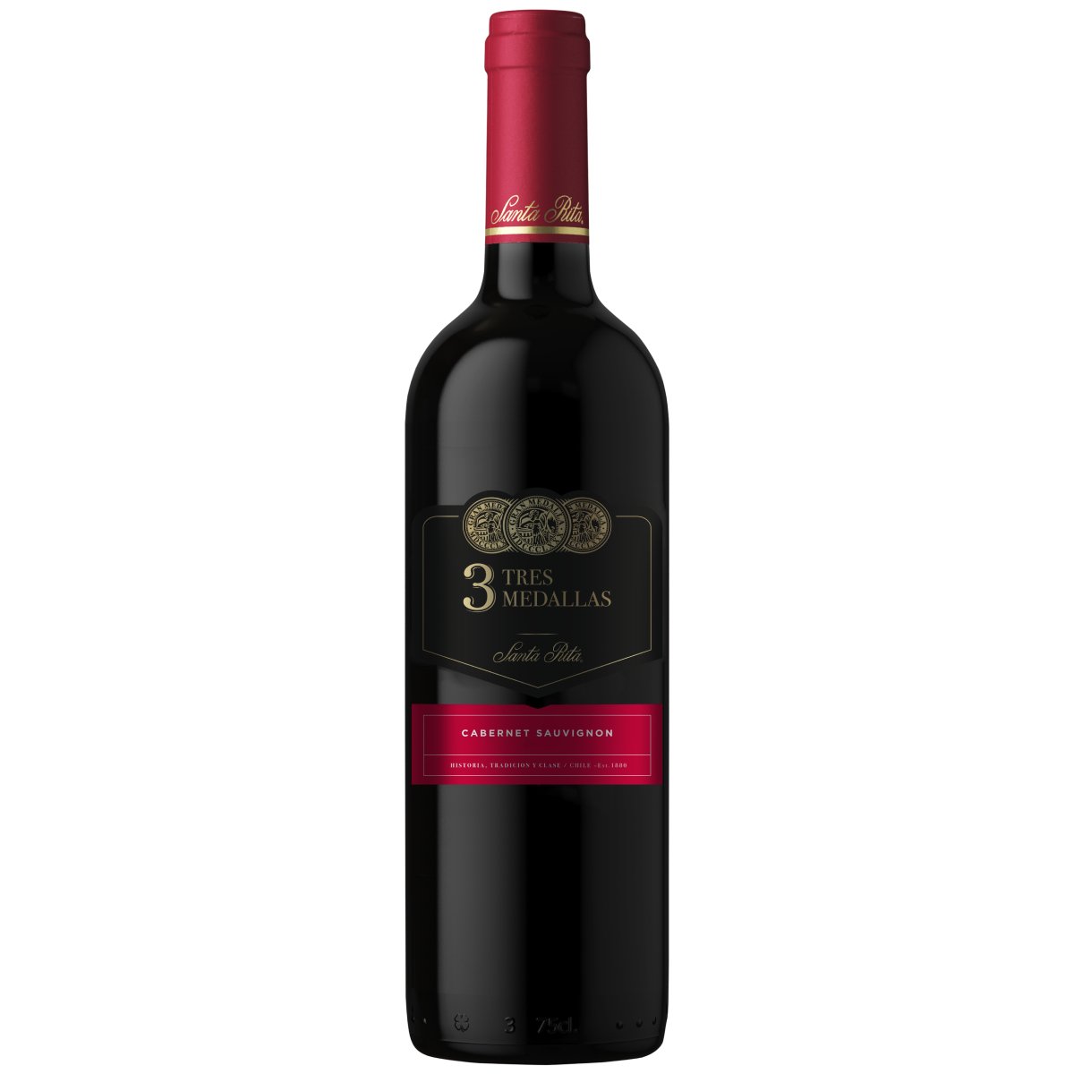 Vinho Tinto Chileno Tres Medalhas Cabernet Sauvignon 750ml