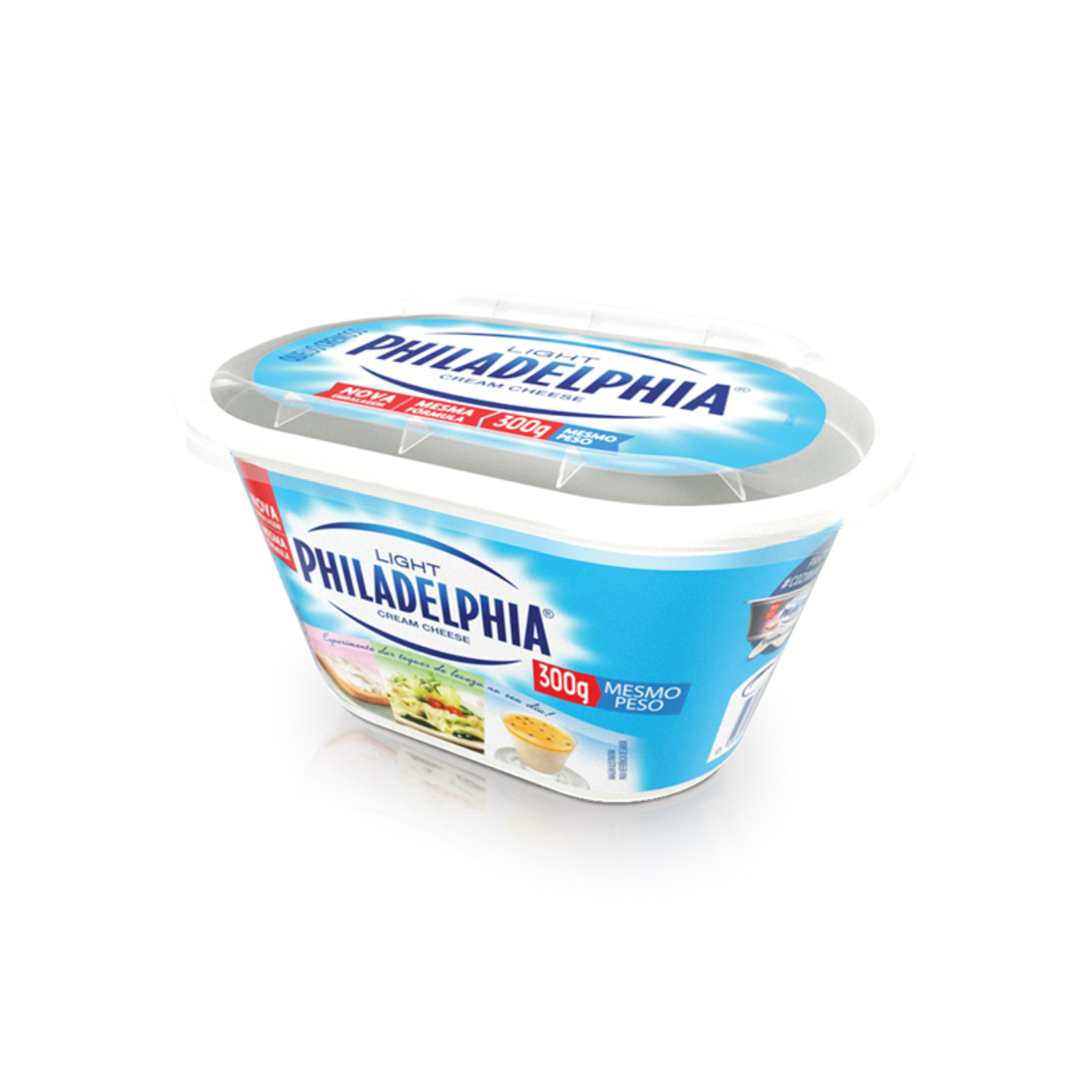 Cream Cheese Light Philadelphia Pote 300g