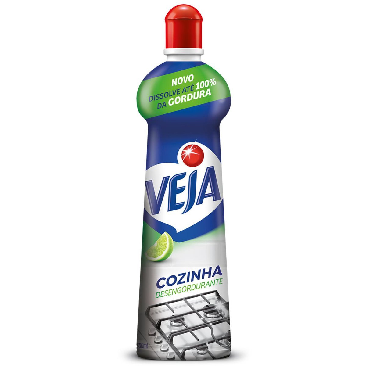 Limpador Desengordurante Cozinha Limão Veja Squeeze 500ml