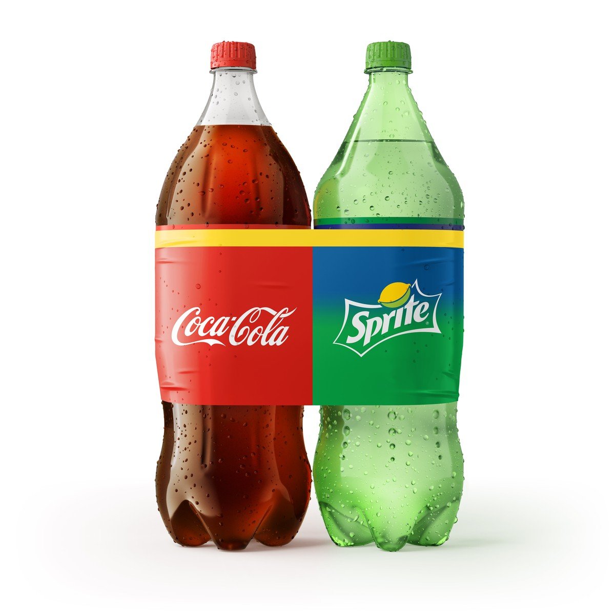 Kit Refrigerante Coca-Cola Original + Sprite Limão 2l Cada